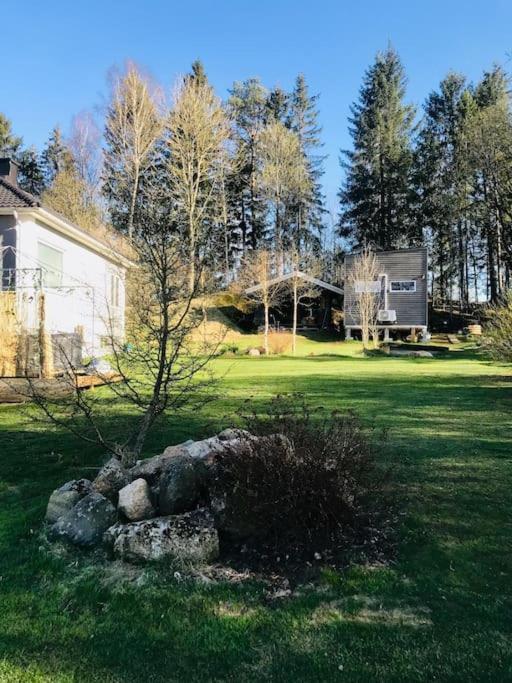 15 Min Fran Ullared! Ny Stuga Med Hoeg Standard! Alvsered Exterior foto