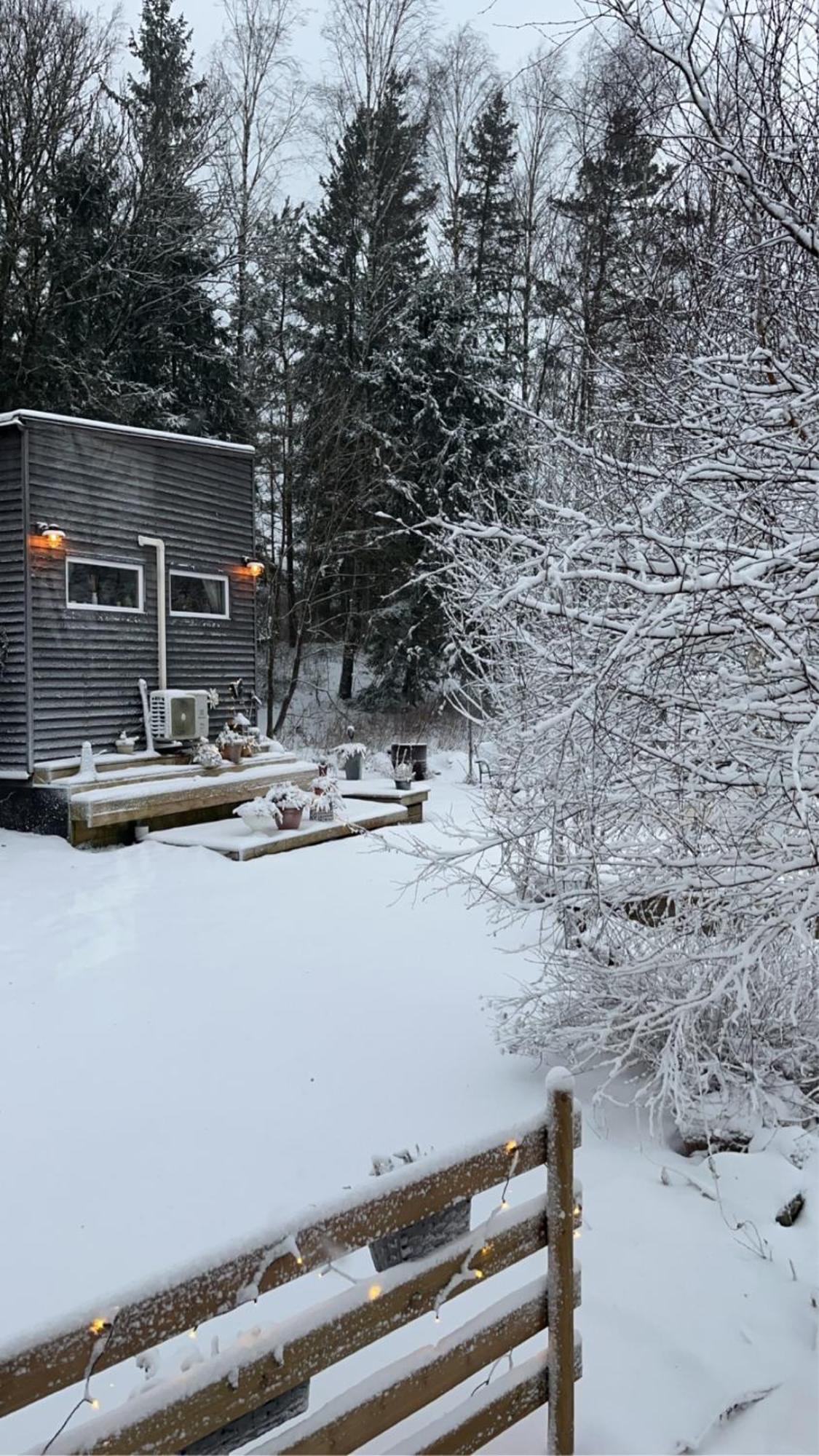 15 Min Fran Ullared! Ny Stuga Med Hoeg Standard! Alvsered Exterior foto